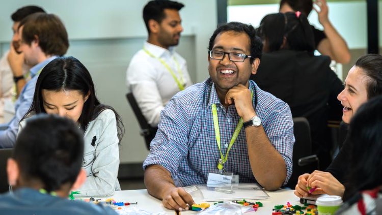 Day three, and the energy is high