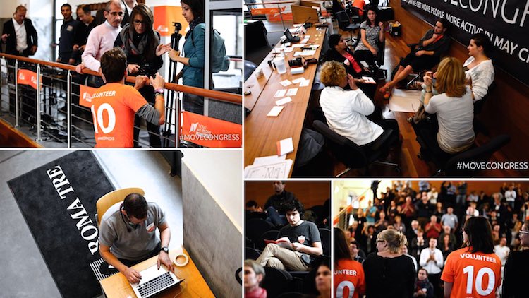 Photos from day 2, an open space session