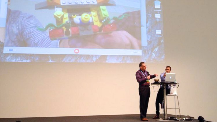 Presenting ideas to the whole group