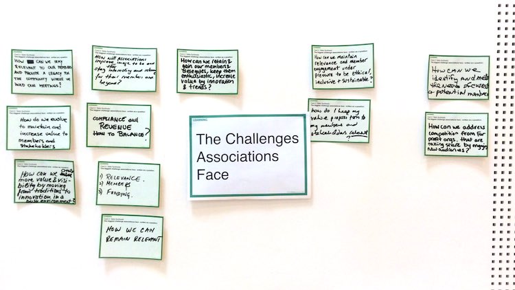 The challenges associations face - part synthesis