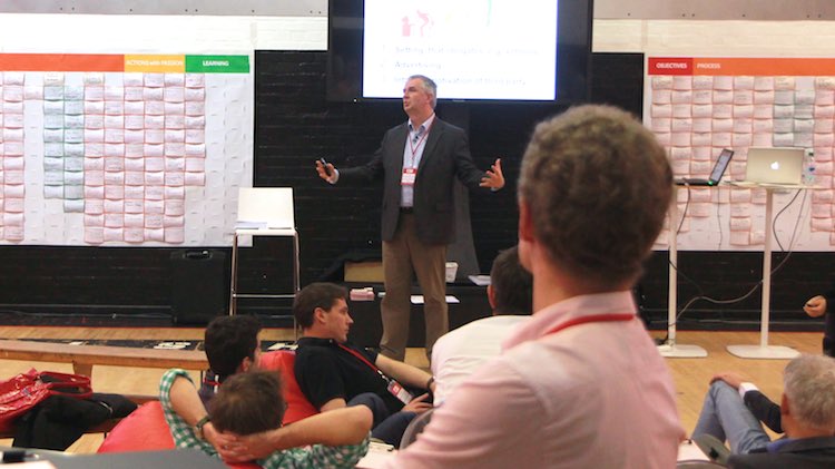 Uwe Kleinert sharing best practice