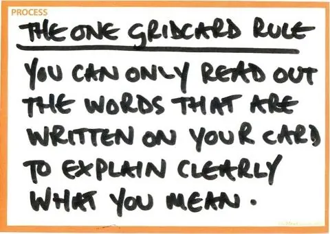 The one gridcard rule